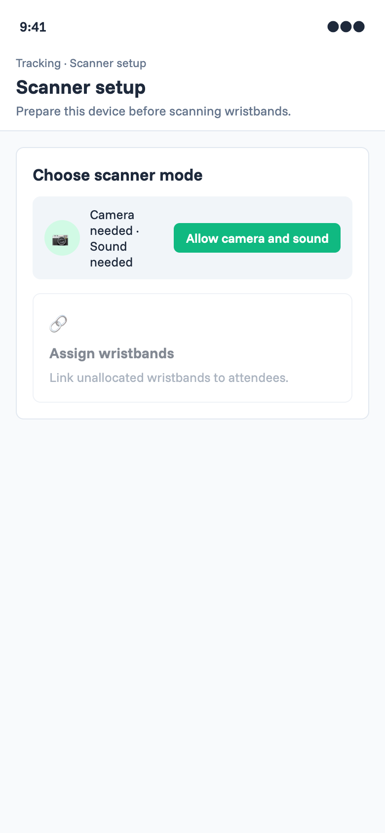 Permissions needed on scanner setup